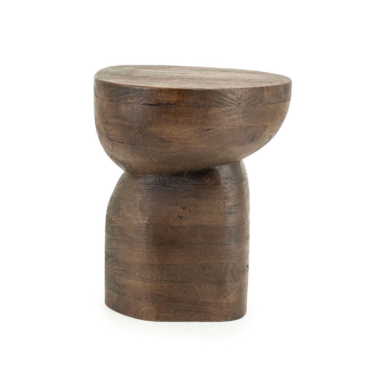 Beistelltisch Cobble – braun