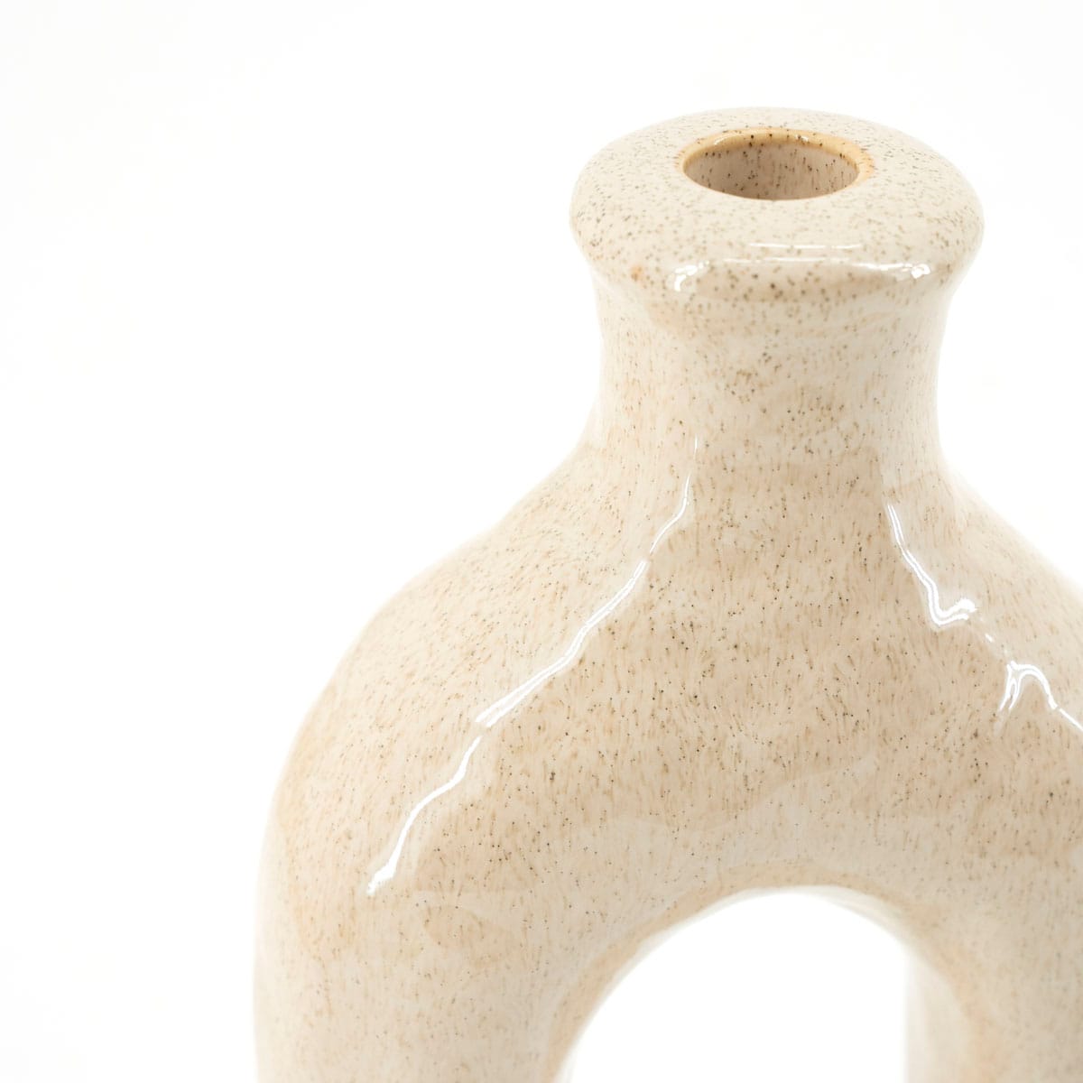 Kerzenständer Blix klein – beige