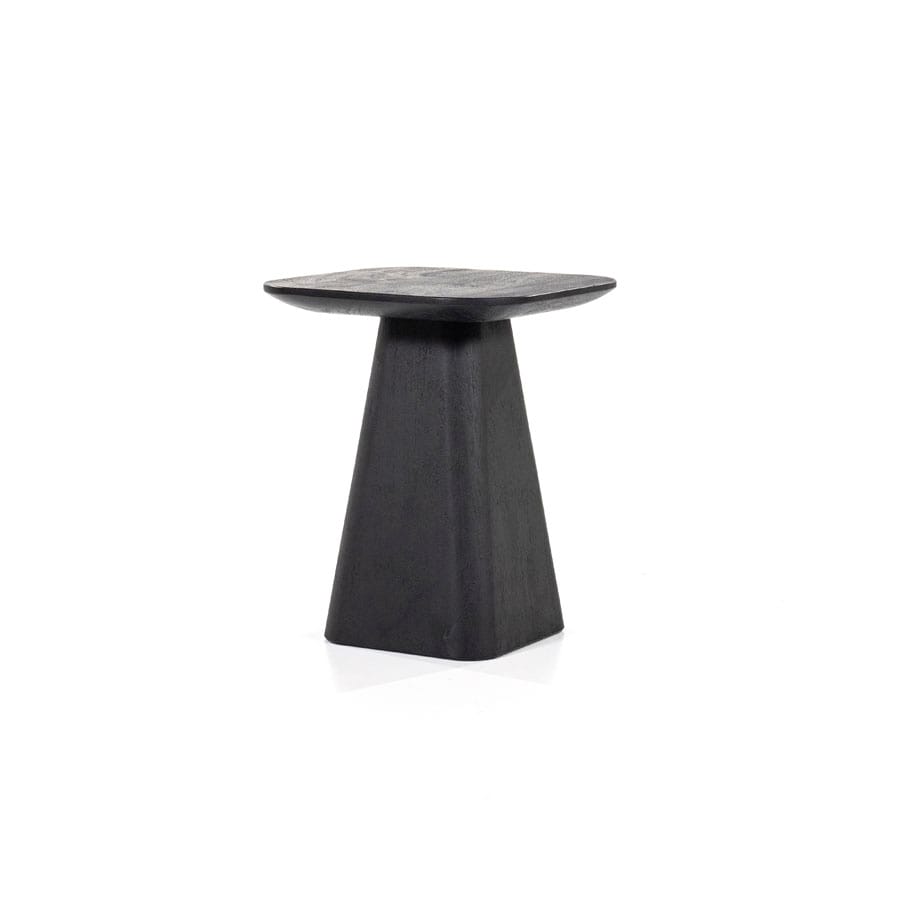 Beistelltisch Aron quadratisch 40×40 – schwarz