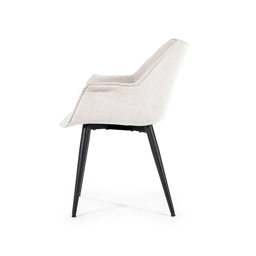 Esszimmerstuhl Sandy – beige Houston