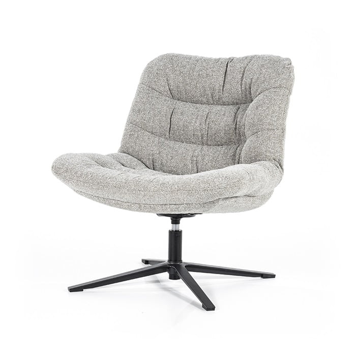 Barstuhl Fer Boucle Weiß