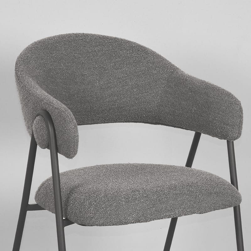 Esszimmerstuhl Lowen – Boucle Grau