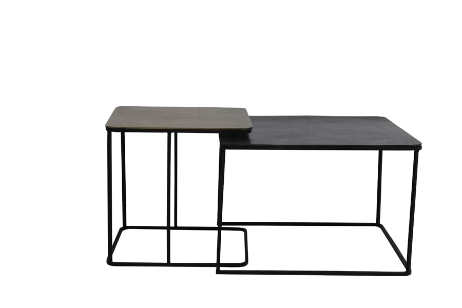 Light-Living-Beistelltisch-2er-Set-LEBU-antik-Kupfer-Bronze-3