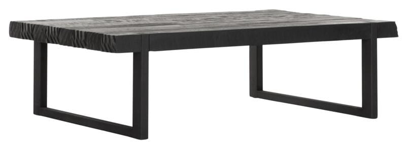 Couchtisch Timeless Black Beam Teakholz