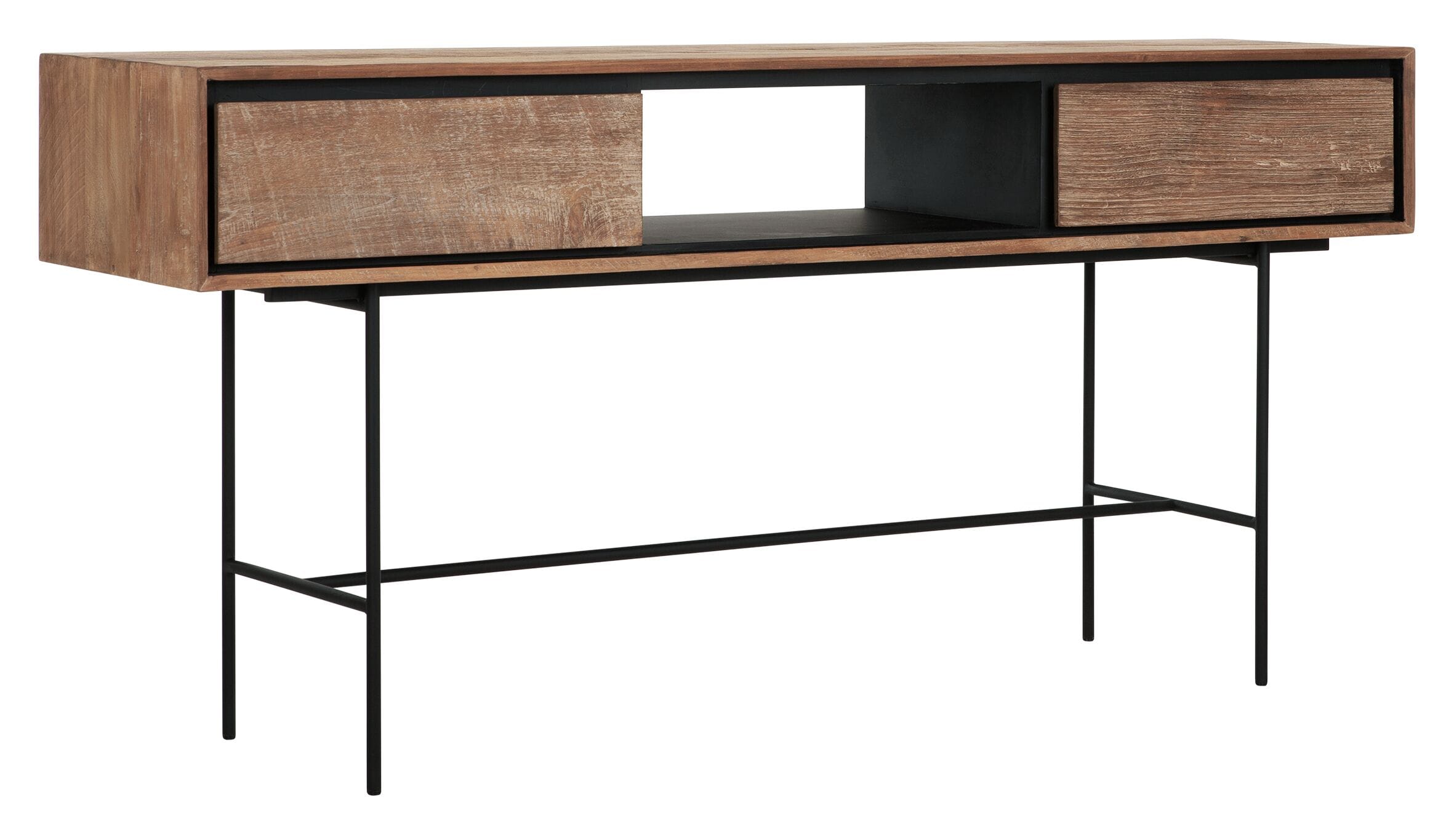 Sideboard Metropole 2 Schubladen Offenes Fach
