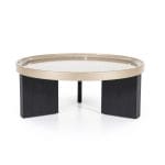 Eleonora-Couchtisch-Mayson-Round-Beige