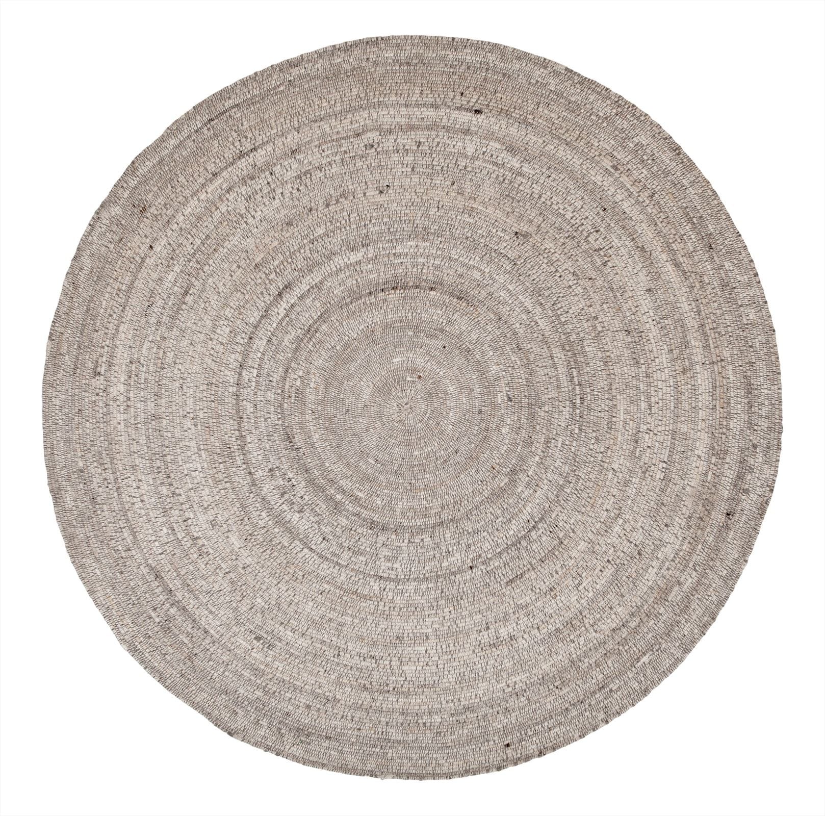 Teppich Sterling Rund Groß Beige