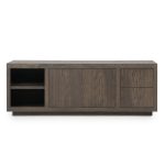 Kommode Helsinki Eichenholz Braun 200 cm
