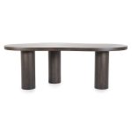 Esszimmertisch Bobbie Organic Schwarz 215x110 cm