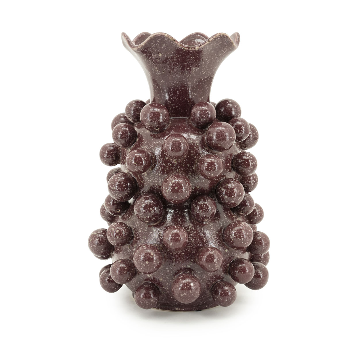 Vase Viro Töpferei Burgund