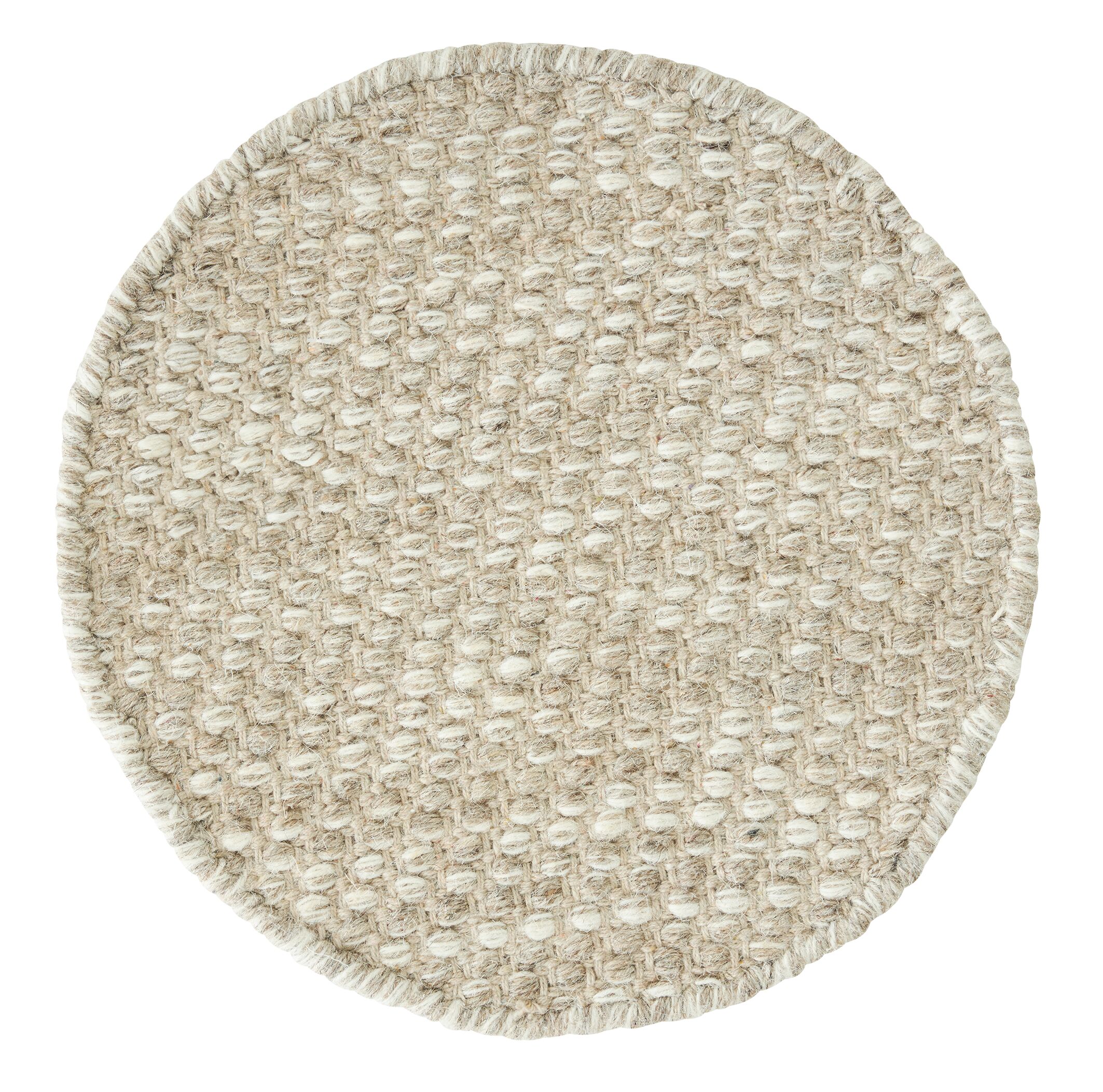 Teppich Asuri Rund Groß Sand