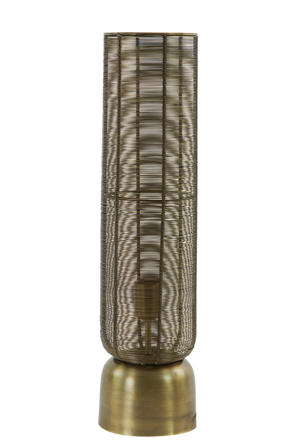 Tischleuchte LEZUZA antike Bronze