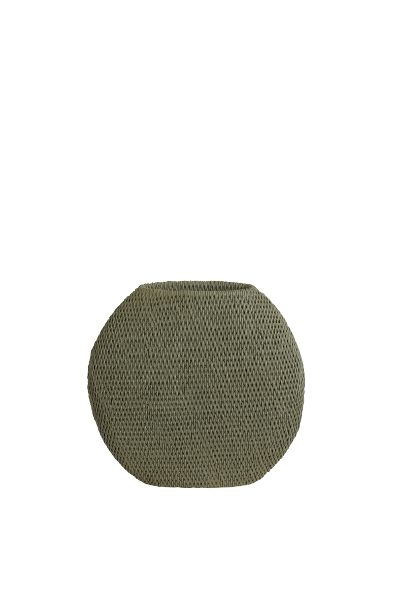Vase deko MASHABA grün – grau