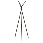 Boden-Garderobenständer Matto Schwarz 160 cm