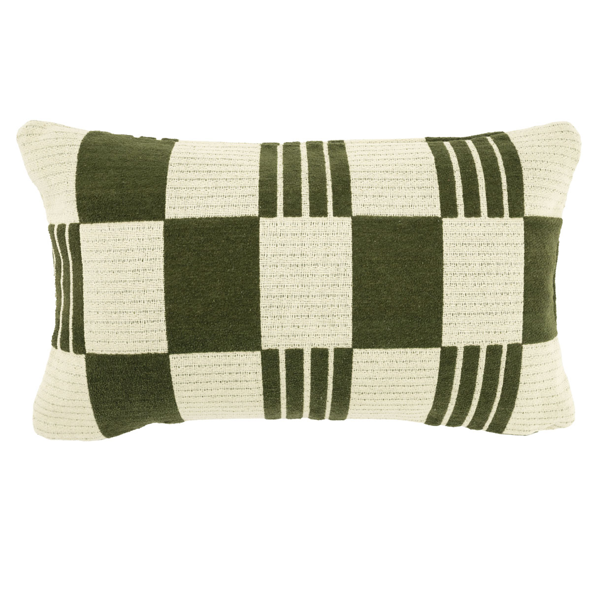 Dekokissen Twist Grün 35×55 cm