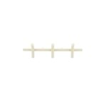 Garderobenständer Matto mit 3 Haken Beige