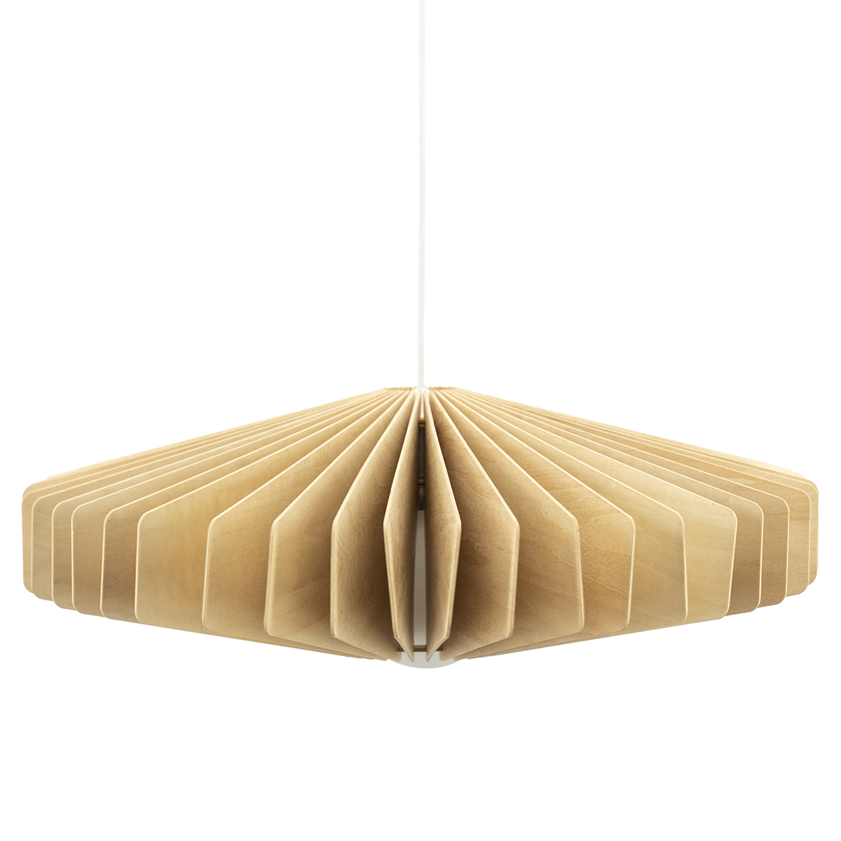 Hängeleuchte Meller Wood Natur 55×55 cm