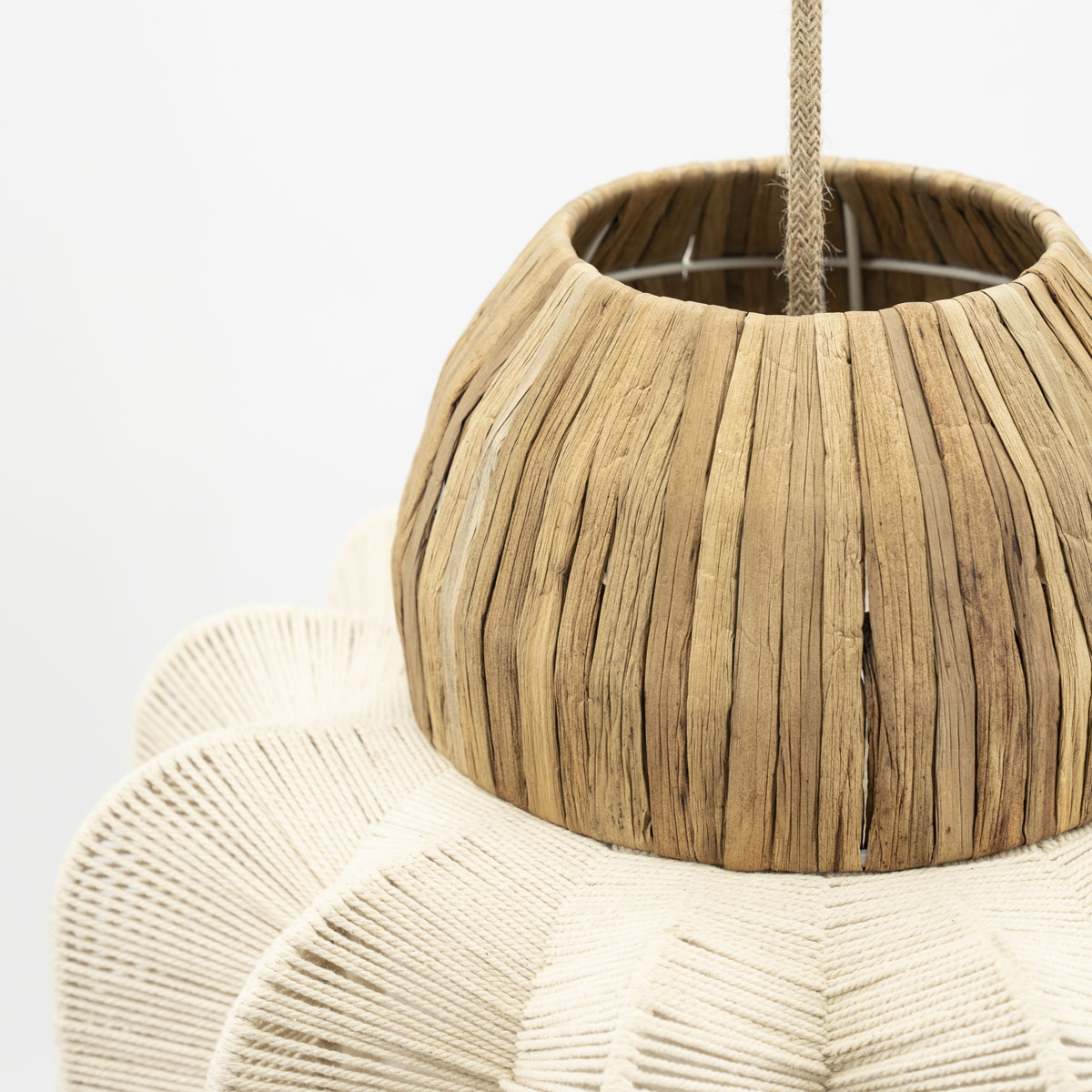 Hängeleuchte Reb Natur Seagrass Cotton