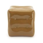 Hocker Capti Quadratisch Senf 38x38 cm