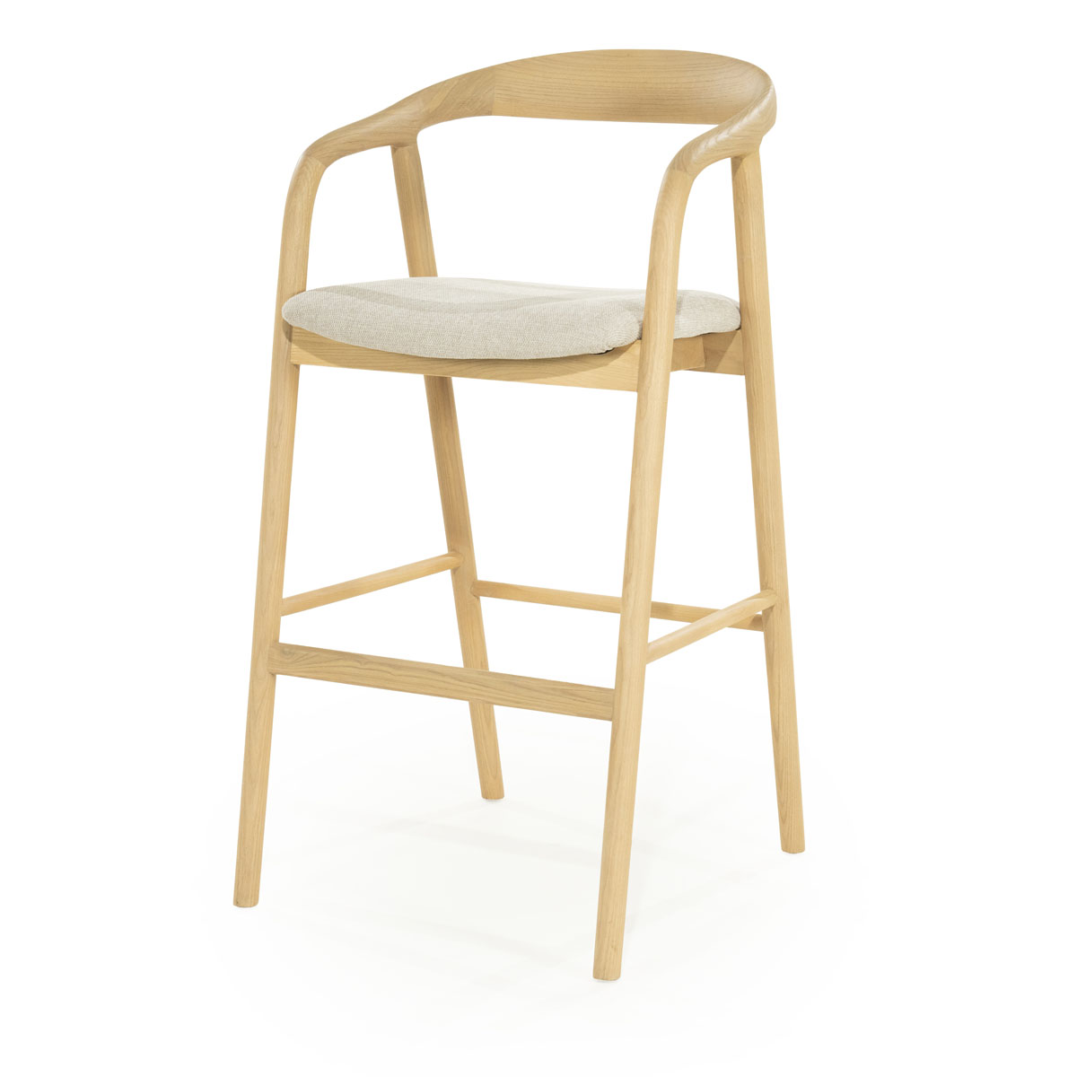 Barhocker Rayven Esche Natur 75 cm