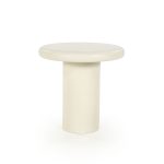 Beistelltisch Jade rund beige 45x45 cm