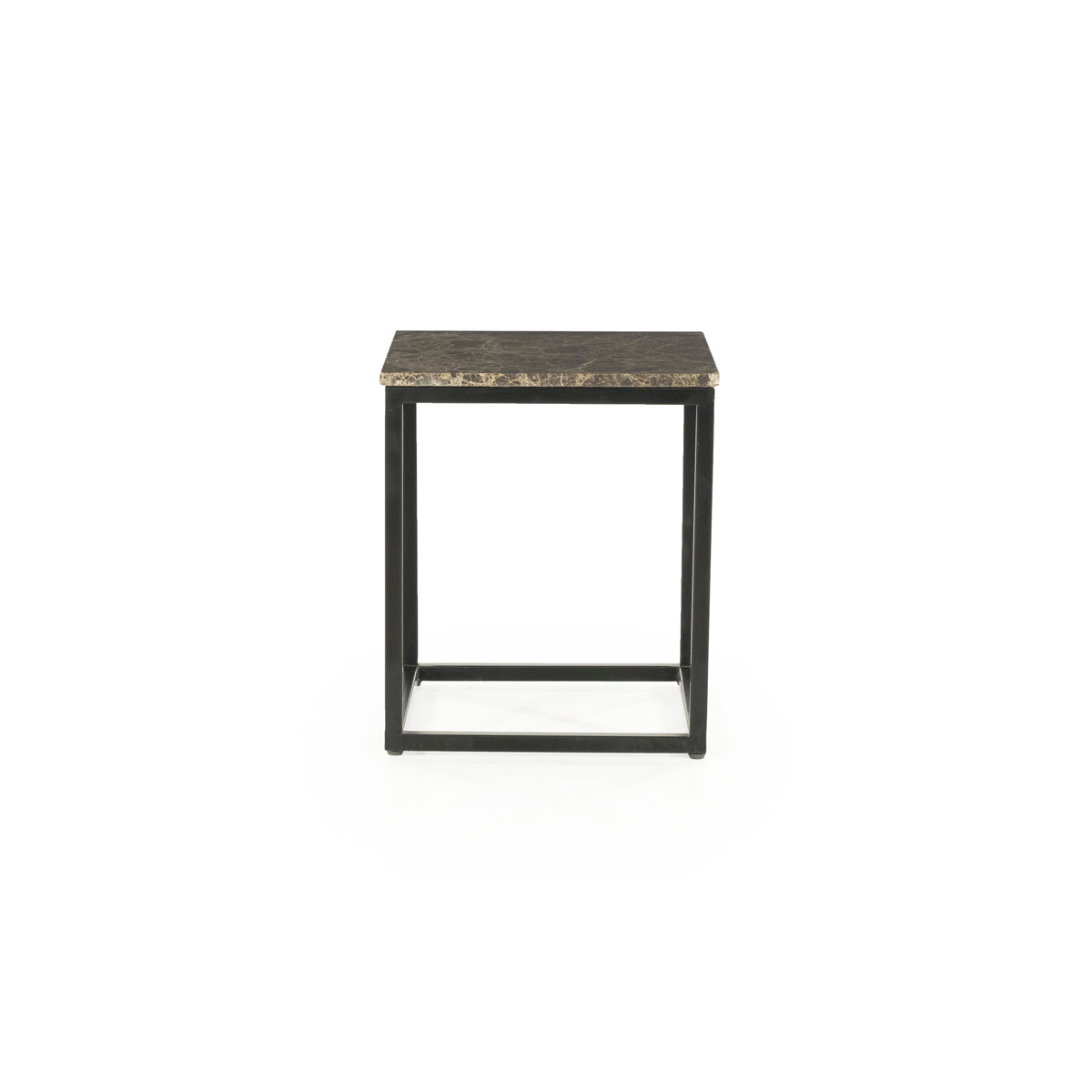 Beistelltisch Rico Quadratisch Marmor 38×38 cm