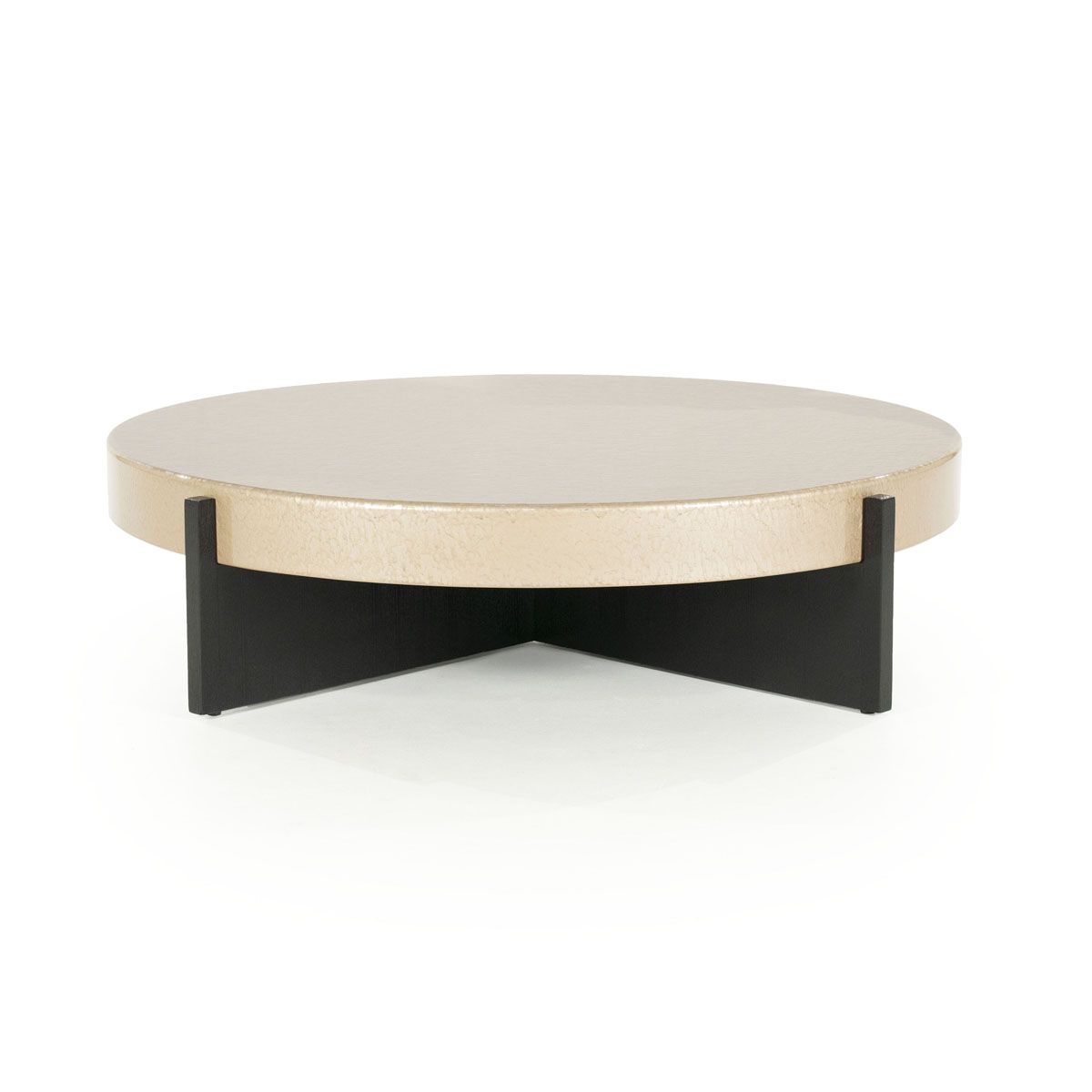 Couchtisch Juliet rund beige 110×110 cm