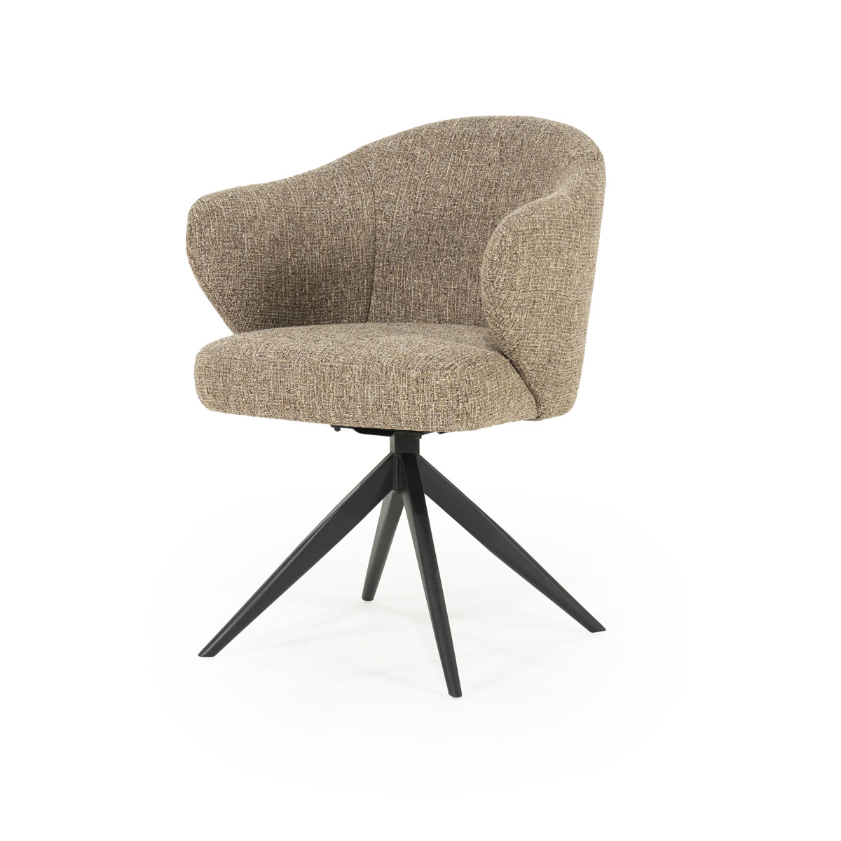 Sessel Connor Drehbar Braun Donna