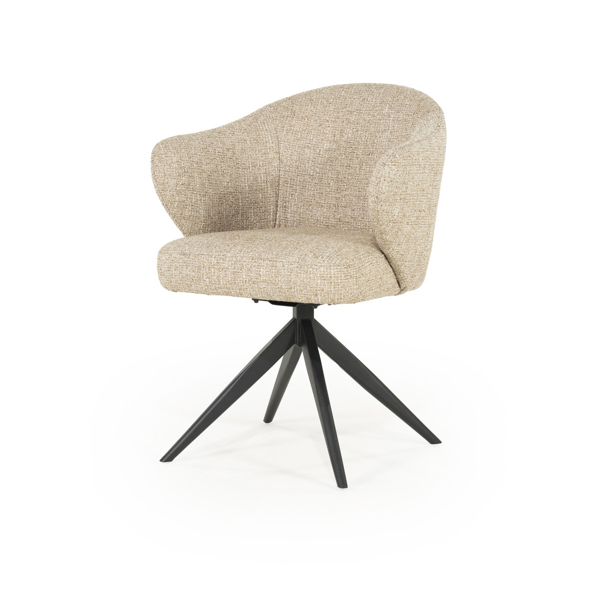 Sessel Connor Drehbar Taupe Donna