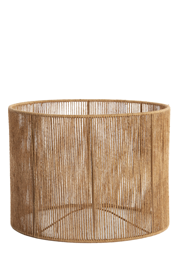 Lampenschirm Rund Tossa Jute Natural