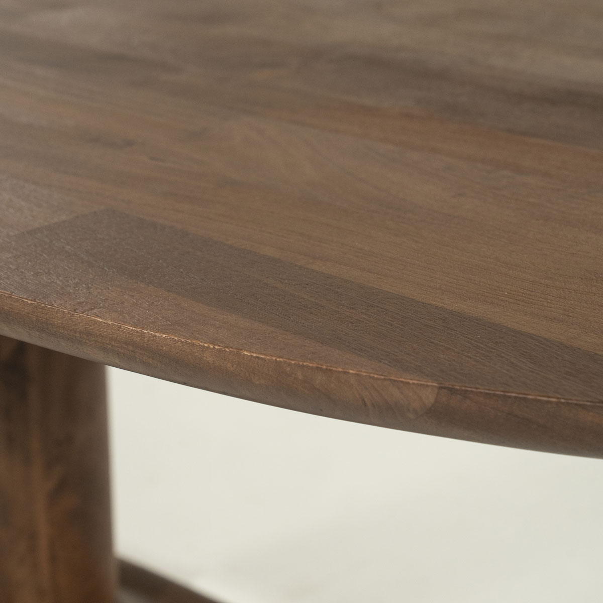 Ovaler Esstisch Coco Mangoholz Hellbraun 300 x 110 cm