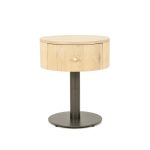 Runder Nachttisch Skye Eiche Natur