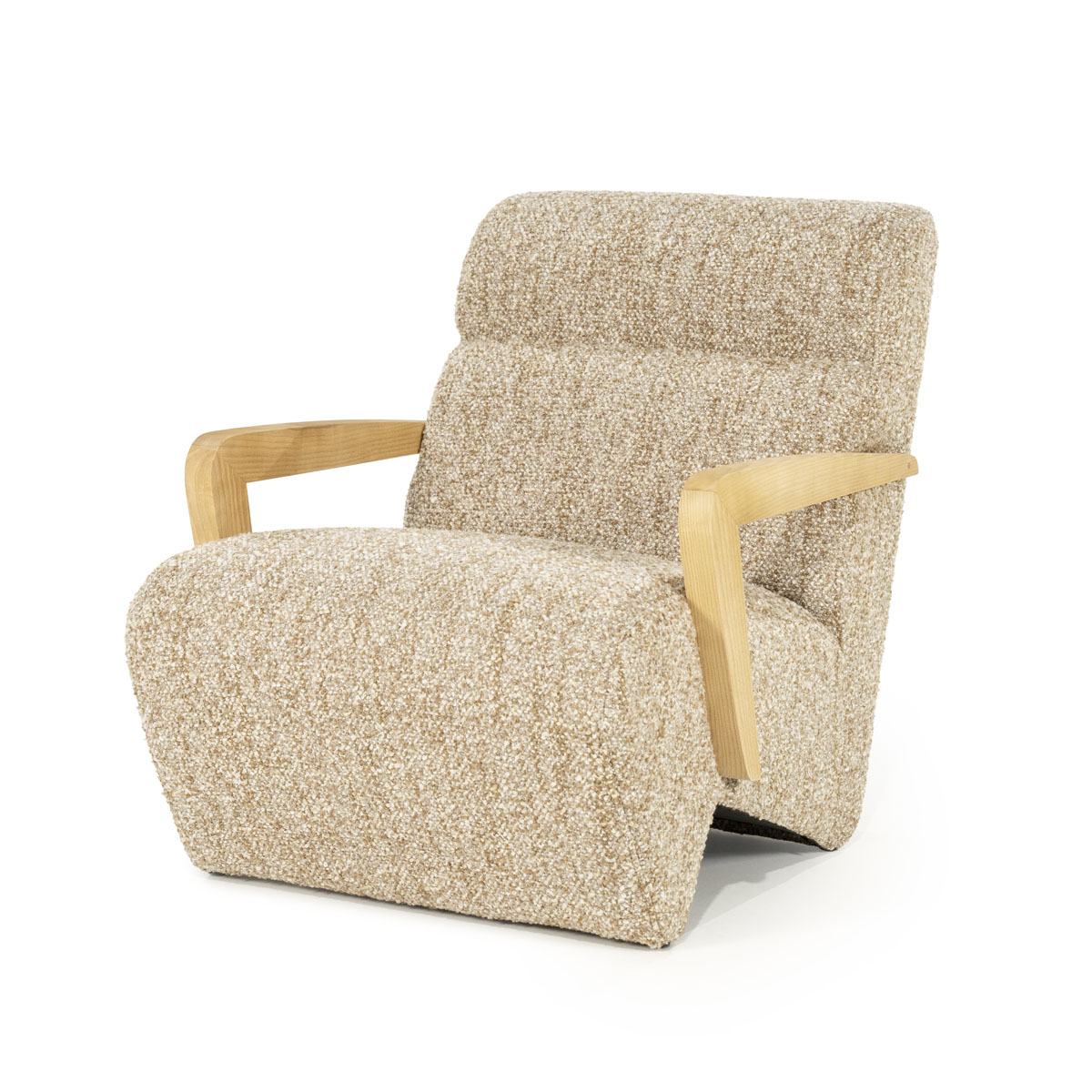 Sessel Olek Graffic Bouclé Beige