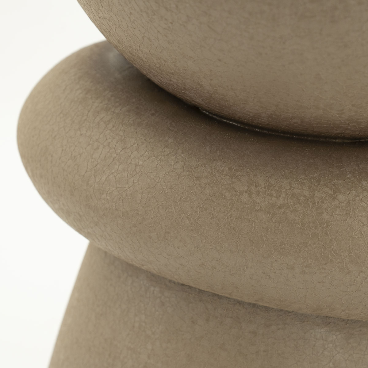 Couchtisch Marnish Marmor Braun 70×70 cm