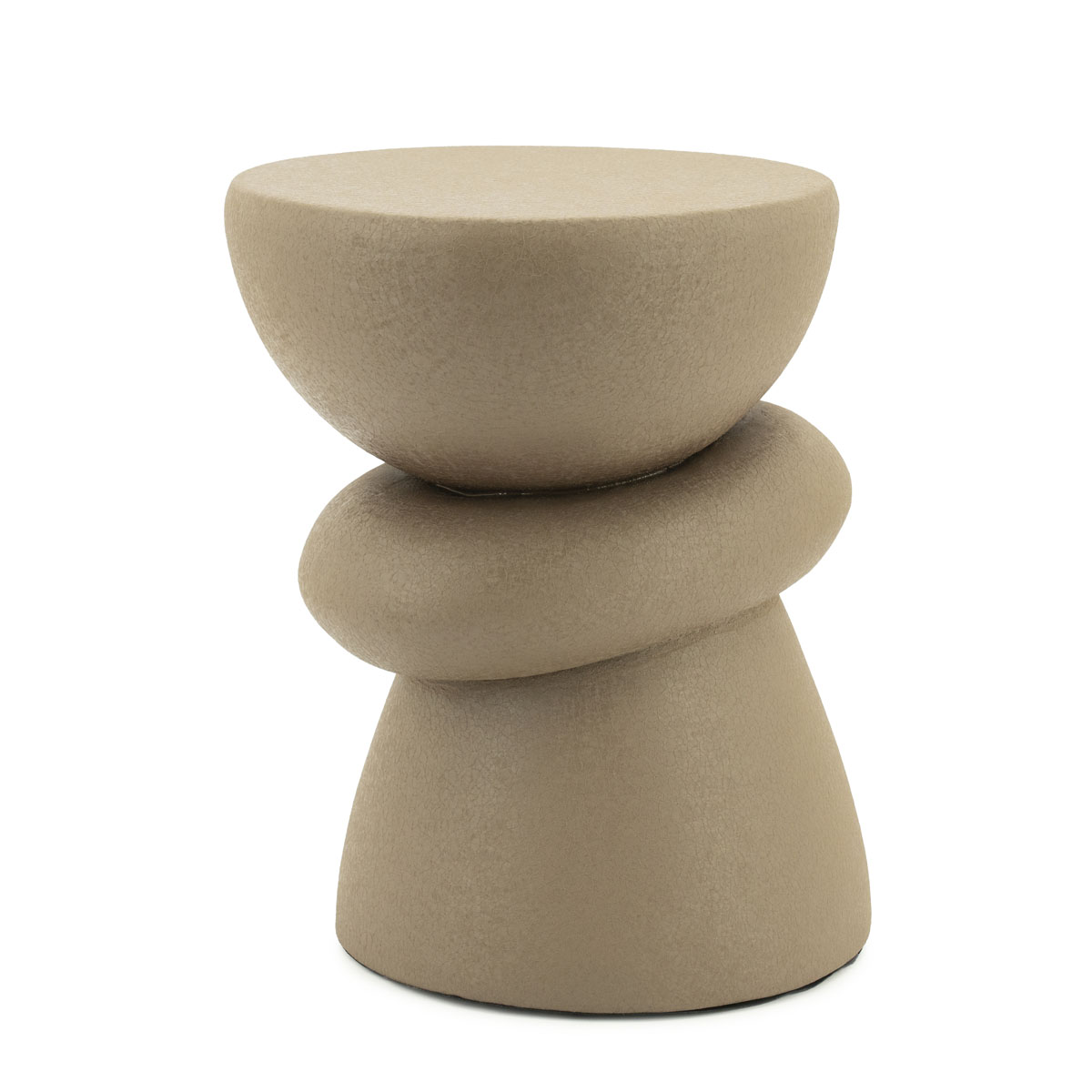 Couchtisch Marnish Marmor Braun 70×70 cm