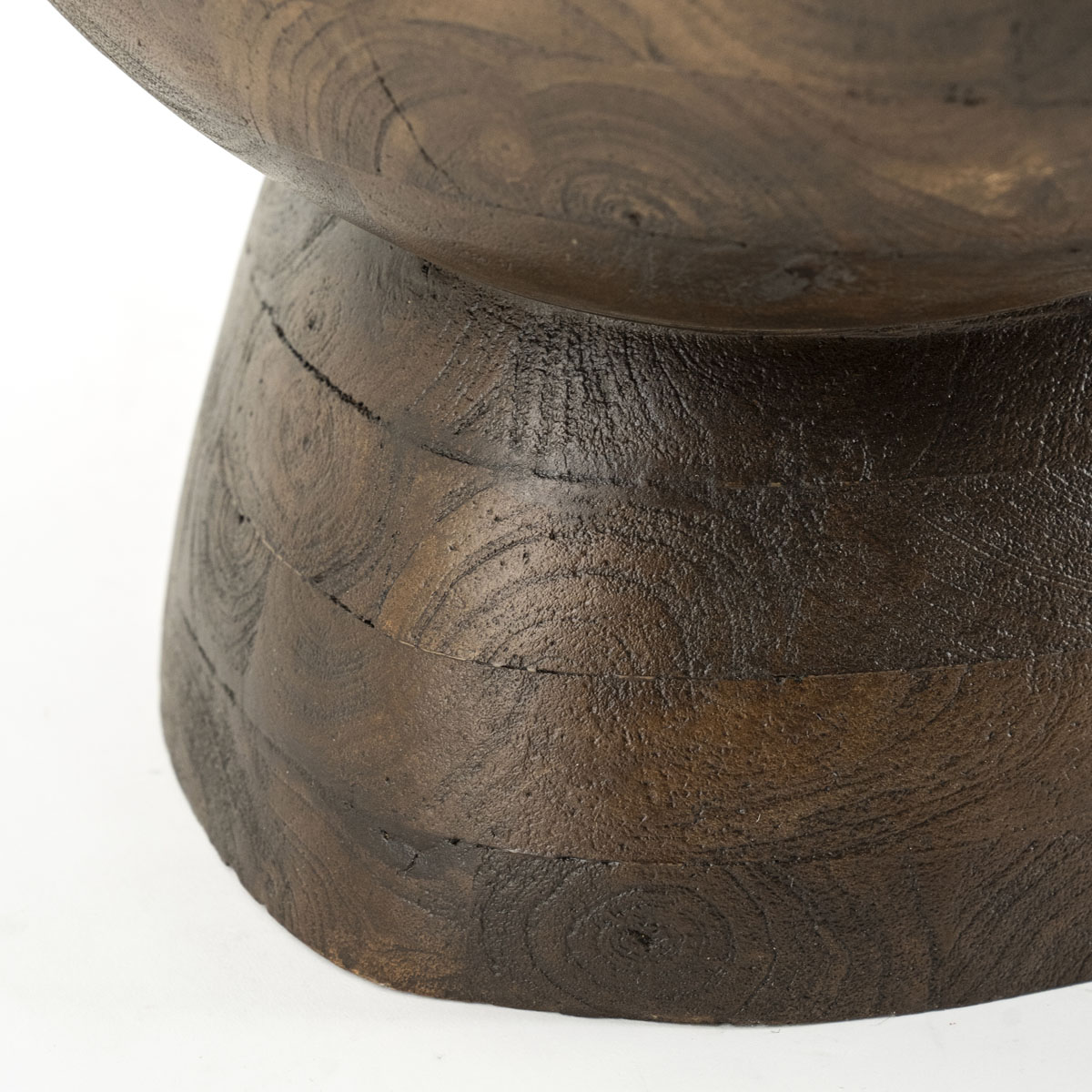 Couchtisch Cobble Holz Braun 75×59 cm