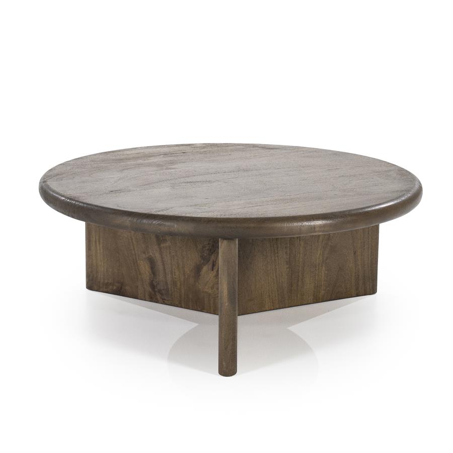 Couchtisch Leoti Braun 80 x 80 cm