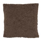 Dekokissen Teddy Dunkelbraun 45 x 45 cm