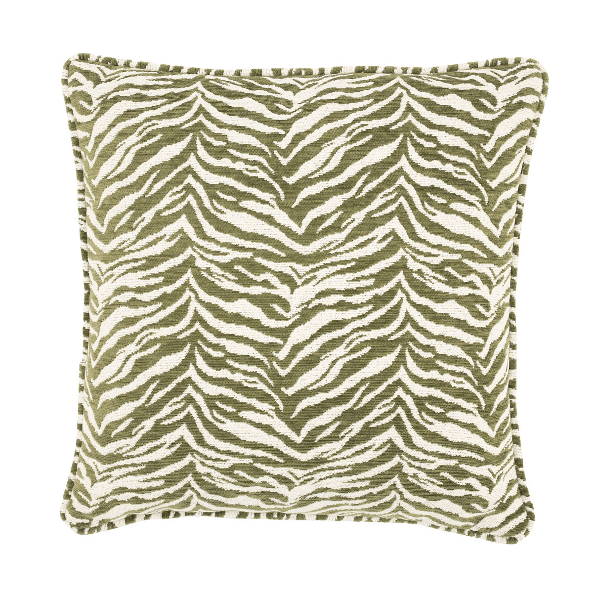 Dekokissen Tigra Grün 45x45 cm