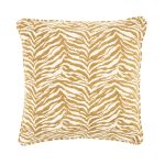 Dekokissen Tigra Senf 45x45 cm