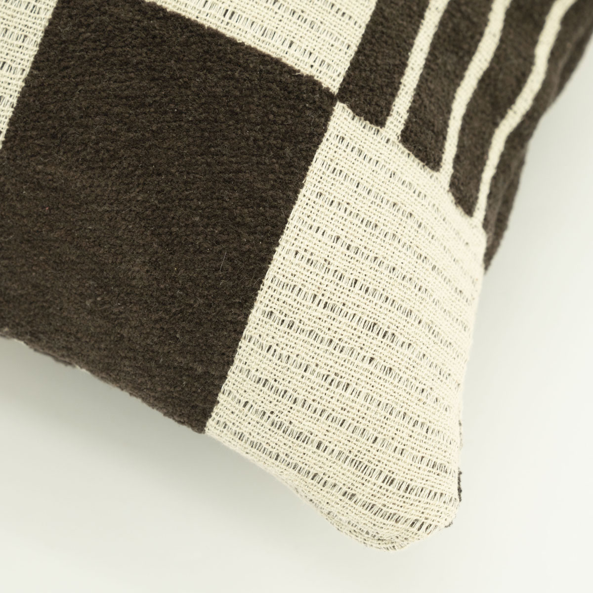 Dekokissen Twist Braun 35×55 cm