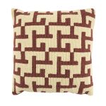 Dekokissen Ziggy Burgund 50x50 cm