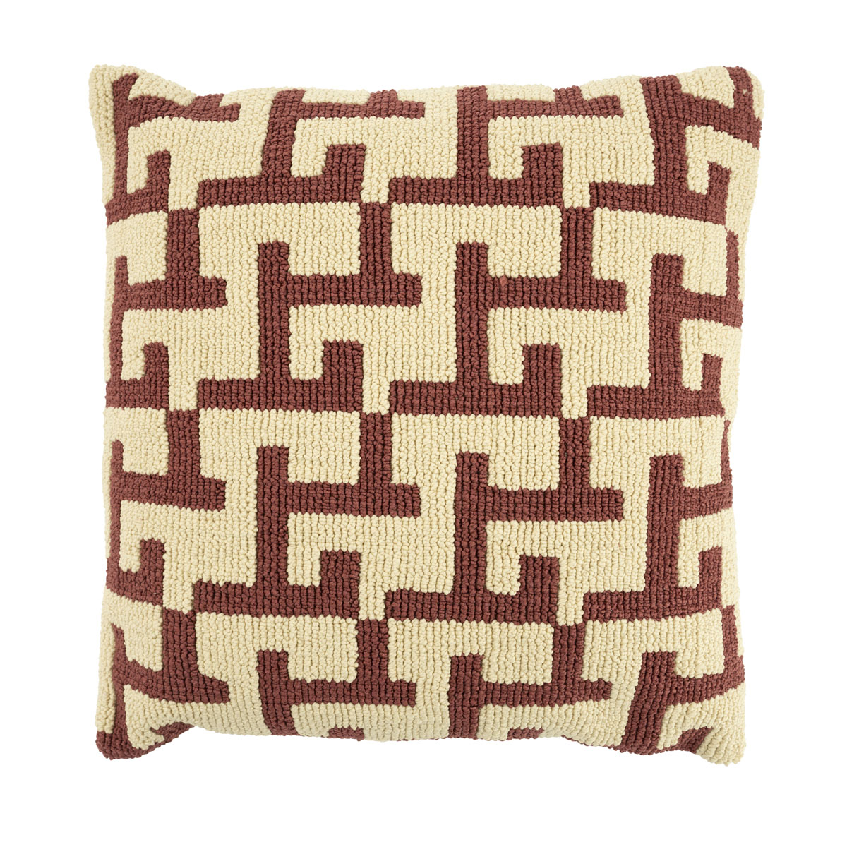 Dekokissen Ziggy Burgund 50×50 cm