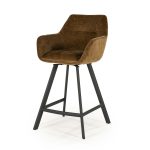 Drehbarer Barhocker Bliss Senf Sitzhöhe 69 cm