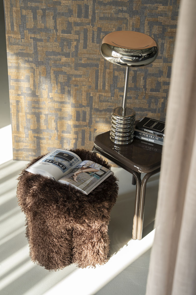 Hocker Doodly Dunkelbraun