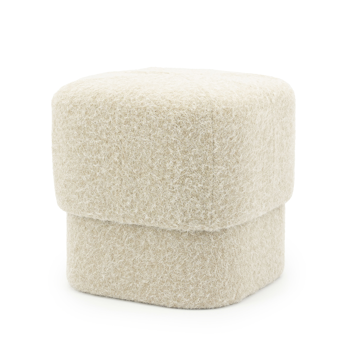 Hocker Kelso Taupe 40×40 cm