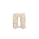 Hocker Omla Fluffy Taupe