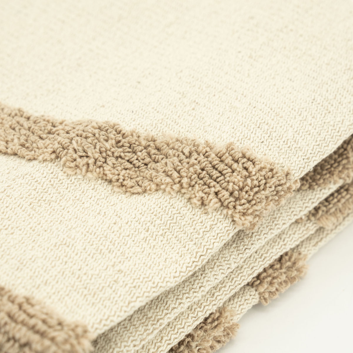 Plaid Majani Taupe 170×130 cm