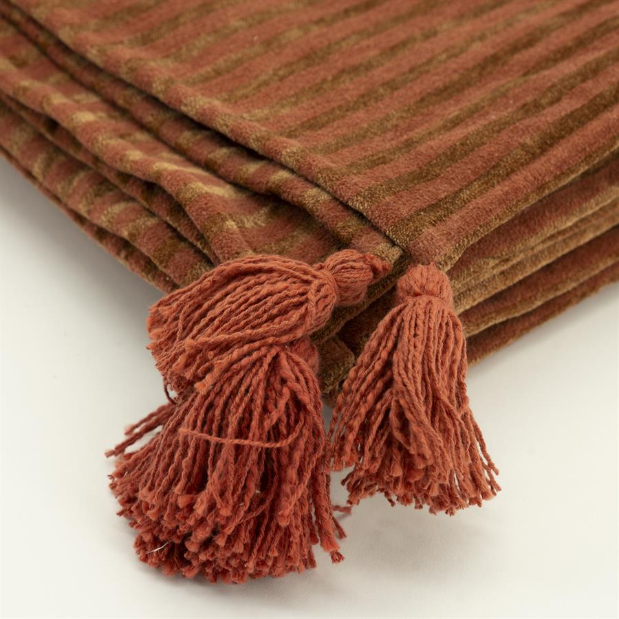 Plaid Sirun Terracotta 170×130 cm