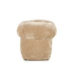 Quadratischer Pouf Nook Chenille Beige